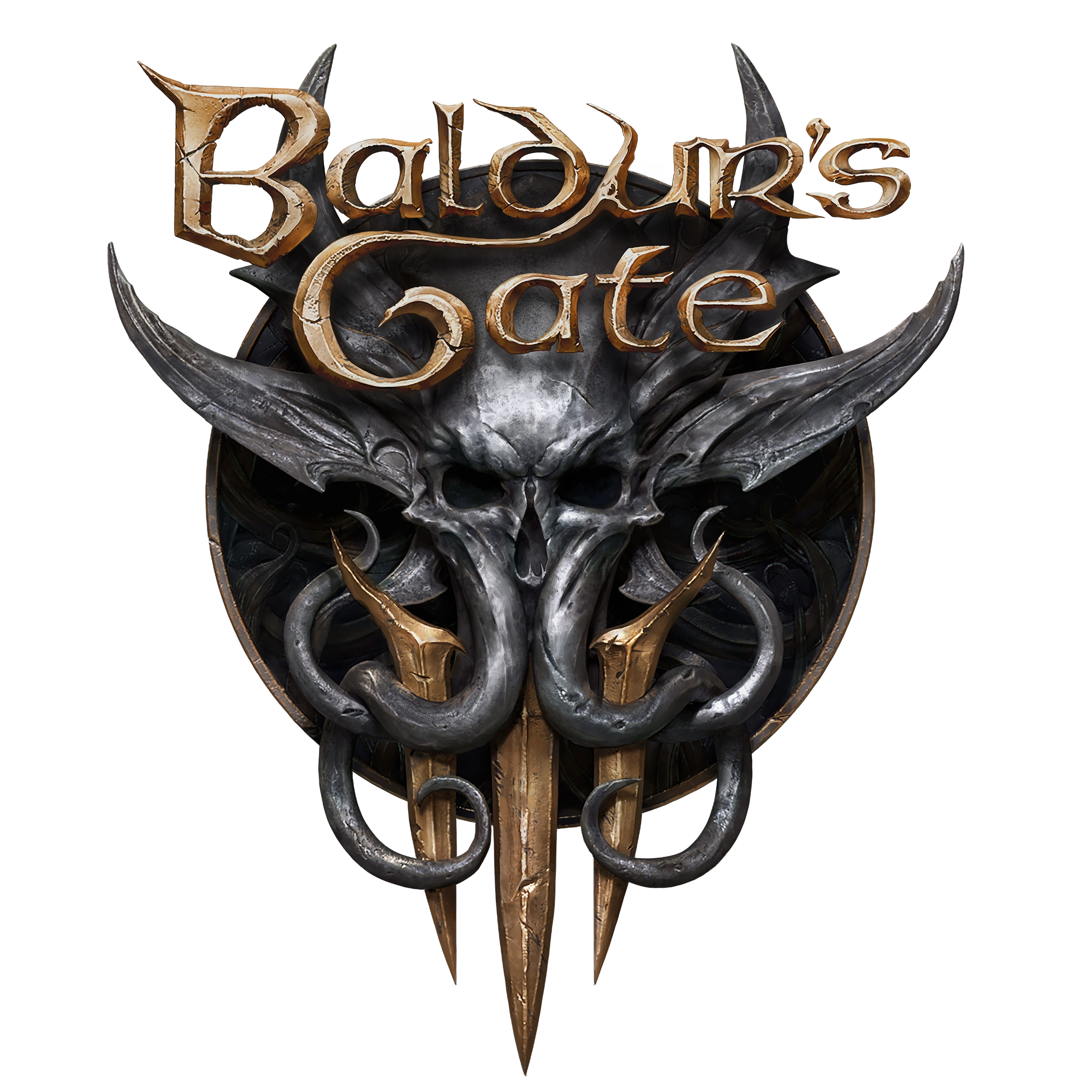 Game logo for Baldur's Gate 3